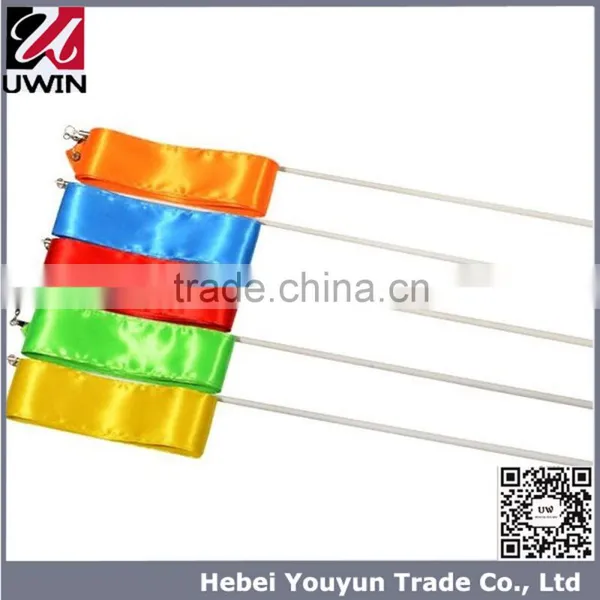 Rhythmic Gymnastics Equipment Red Color Dance Gymnastics Ribbons photo-4