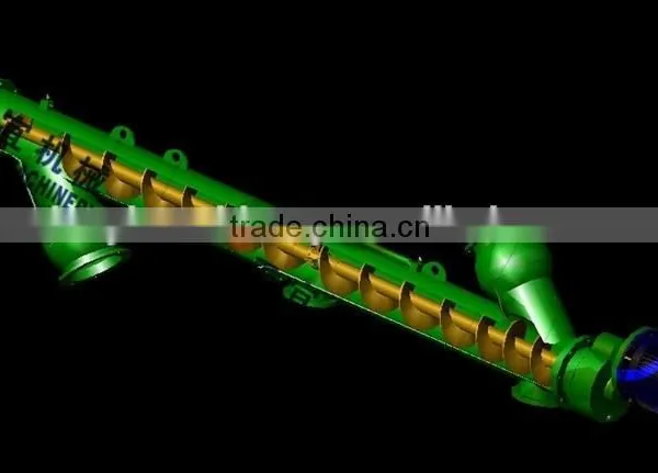 China Professional Large Capacity Carbon Steel Tube Spiral Screw Conveyor for Cement photo-5
