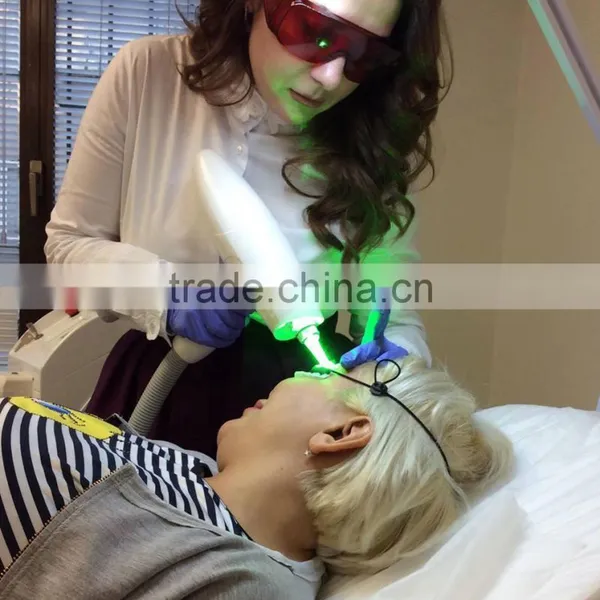 Facial Veins Treatment Sanhe Professional Q Switched Nd Yag Laser/ Tattoo Removal/ Laser Tattoo Removal /nd Yag Laser Tattoo Removal Machine Haemangioma Treatment photo-3