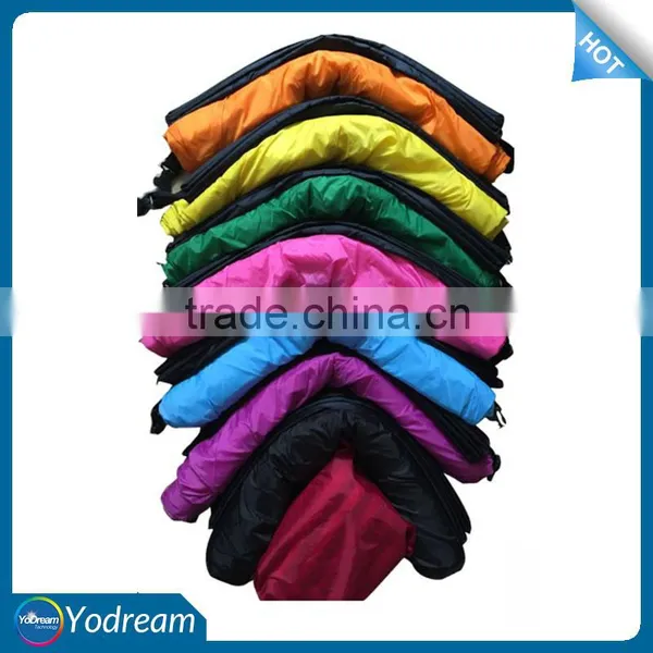 Fast Inflatable Camping Sofa Banana Sleeping Bag Hangout Nylon Lazy Lay Laybag Air Bed Chair Couch Lounger Saco de Dormir photo-3