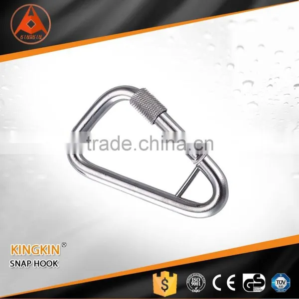 AISI304 or 316 China Supplier Big Triangle Shape Snap Hook Stainless Steel Snap Hook With Eye photo-2
