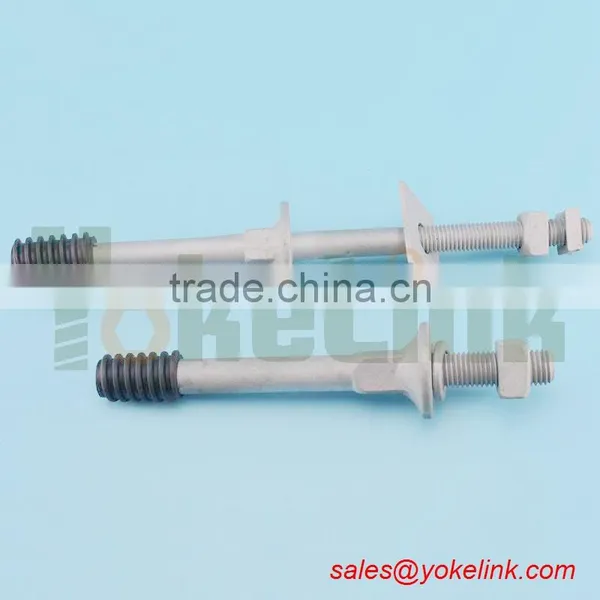 Hot Sale Structural Electrical Long Shank and Short Shank Crossarm Insulator Pin photo-2
