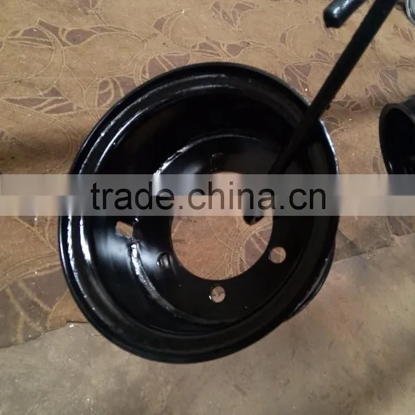 Polished Forklift Truck Wheel 6.50-10 With Side Ring Made in China photo-4