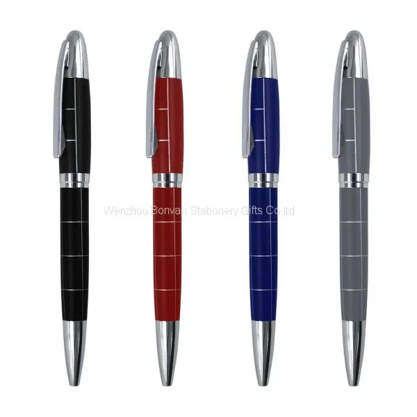 Promotional Logo Printed Gift Custom Metal Ballpoint Pen