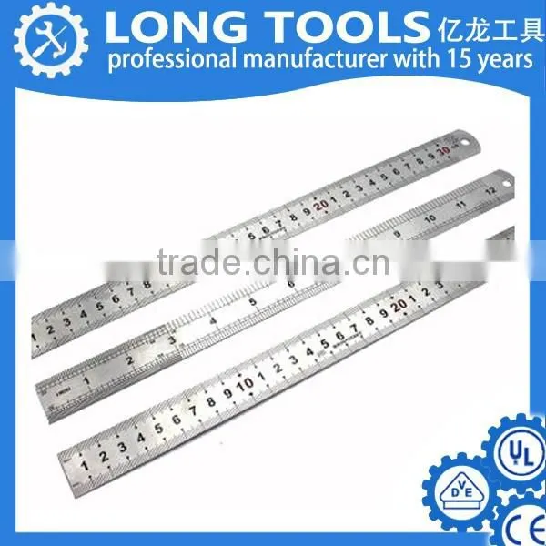15cm 6inch Metric Inch Metal Scale Steel Ruler photo-2