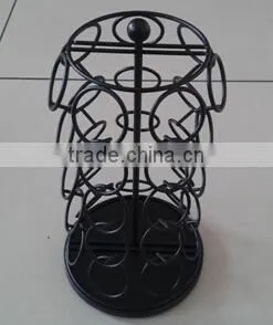 Hangzhou New Hot Metal Mesh 70K- Cup Capacity Two-tier Coffee Cup Pod Drawer Holder Tea Cup Capsule Metal Holder photo-5