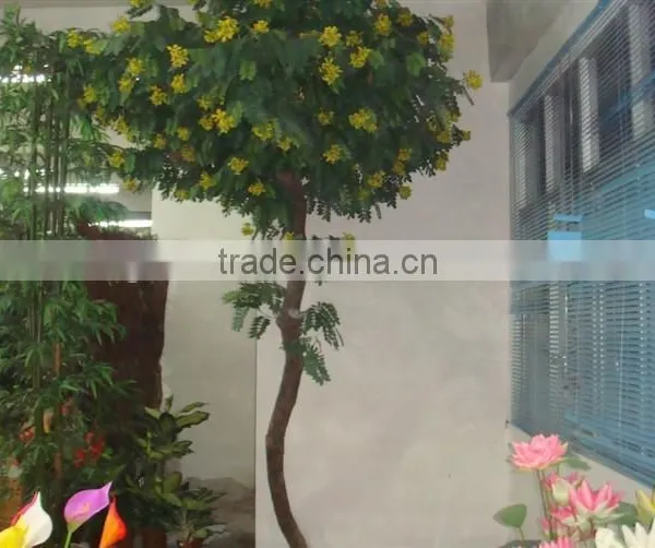 Home Garden Edging Decorative 5ft to 16ft Height Outdoor Artificial Green Plastic Palm Trees EDS06 0840 photo-3