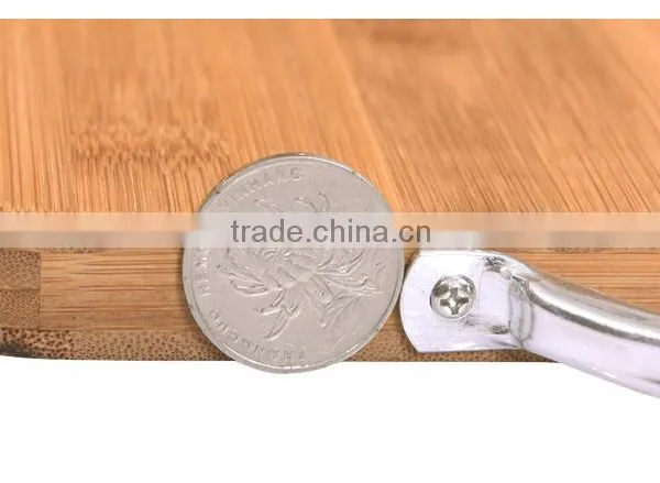 Low Moq Wholesale Set of 3 Thick Bamboo Chopping Board With Handle photo-4