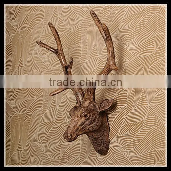 European Style Wall Decoration Resin Wall-mounted Deer Head for Sale photo-6
