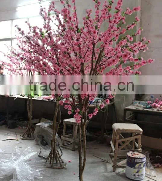 8ft Pink Silk Flower Tree Fake Blossom in Wholesale Price for Indoor Decoration photo-5
