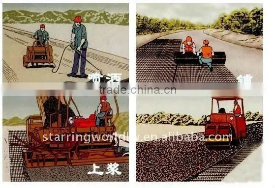 40KN Tensile Strength Biaxial Geogrids photo-5