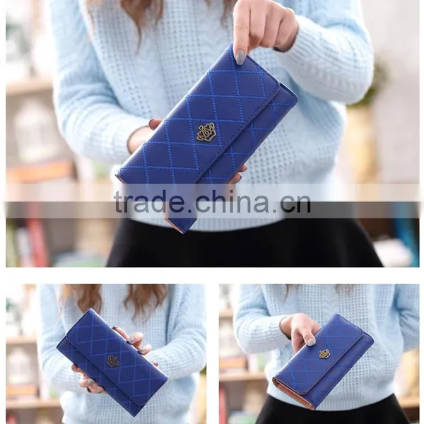 Wholesale Lovely Fashion Lady's Clutch Long Purse Leather Wallet Bag Men Cltch Handbag photo-6