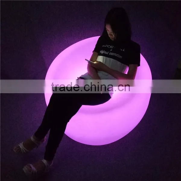 Popular LED Furniture Novelty Iluminated LED Bar Stools With 16 Colors Changing photo-3