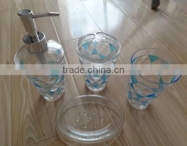 Plastic Bathroom Supplies Set/bathroom Sets /bathroom Items photo-2