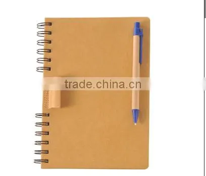 Kraft Notebook With Ballpen photo-2