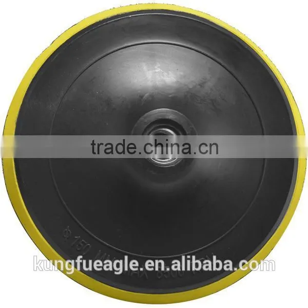 Round Velcro Backing Plate Pad For Rotary Polishing Machine