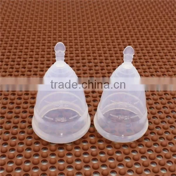 Novelty Silicone Menstrual Cup for Travel and Sports photo-3