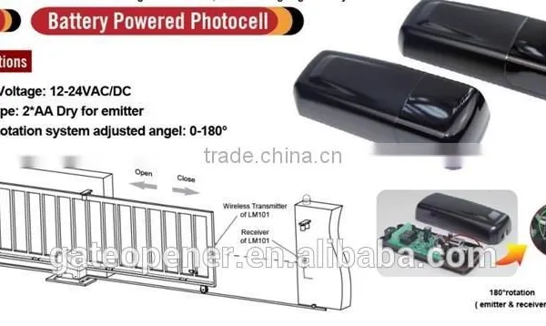 Accessory Battery Powered Photocell For Door Opener photo-3