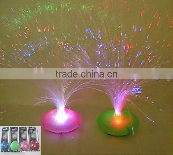 FIBER LAMPE W/COLOR CHANGING