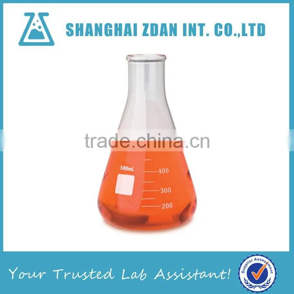 5ML Conical Flask ,Graduated ,Wide Mouth,Thick Wall With Heavy Duty Rim photo-2