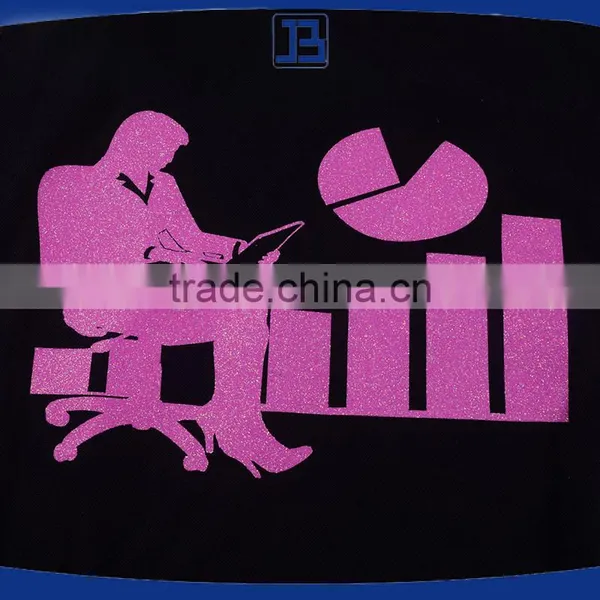 Jiabao New Product Glitter Heat Transfer Vinyl Sheets photo-3