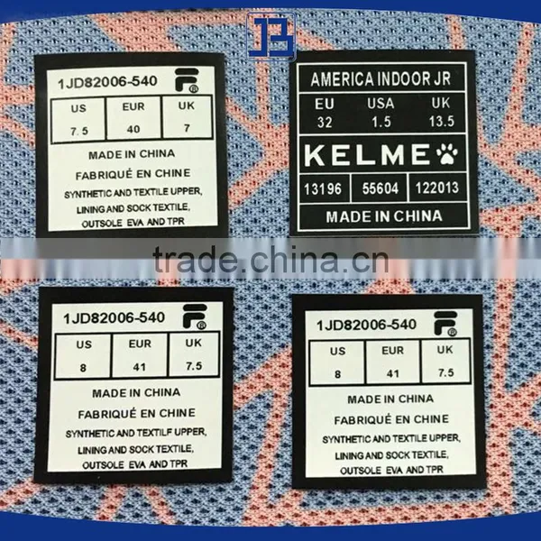 Jiabao Custom All Size White Shoe Label Film for Labeling Machine photo-3