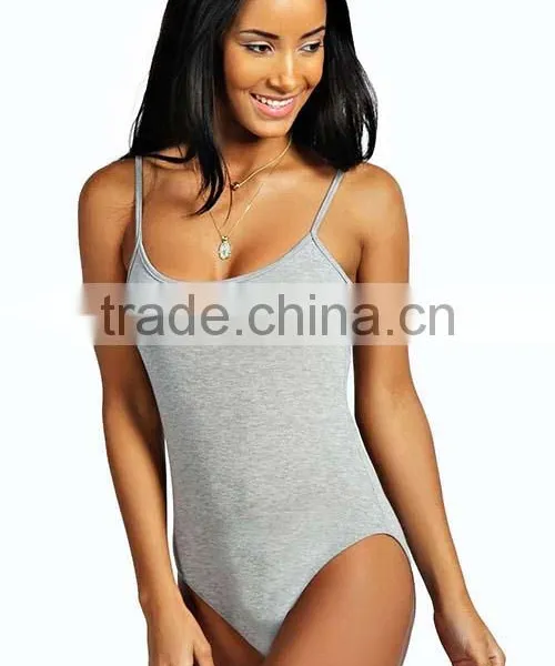 New Fashion Colors Sexy Girl Spaghetti Straps Slimming Fitness Women Bodysuit photo-5