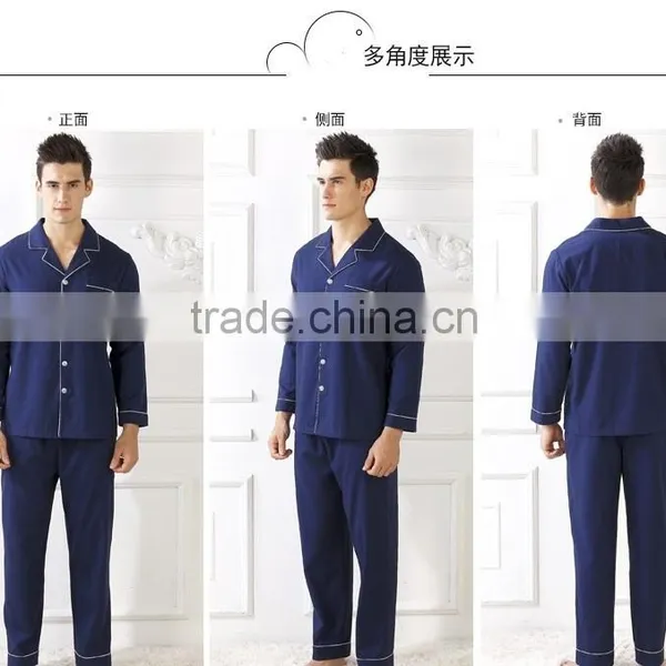 Wholesale Pajamas for Men Women Cotton Pajamas Suits for Lovers photo-3