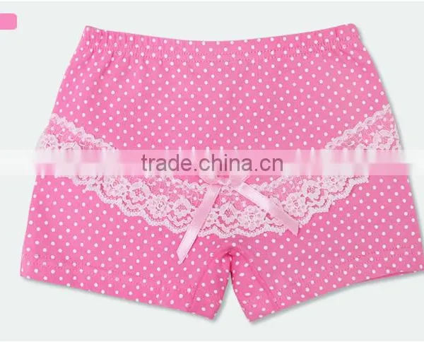 In Stock Kids Underwear 100 Cotton Mix Colored Girls Panties Underwear for 2-9 Years Old photo-2