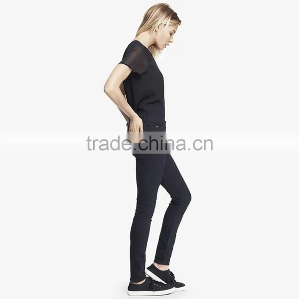 2016 Latest Jeans Tops Girls Wholesale in Bulk photo-2
