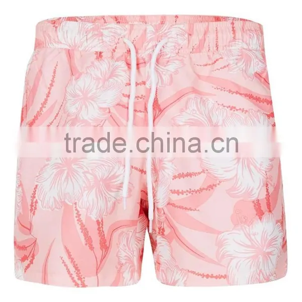 MGOO High Quality Custom Above Knee Custom Print Low MOQ Beachshorts Your Own Logos And Tags 100% Polyester Mens Shorts photo-2