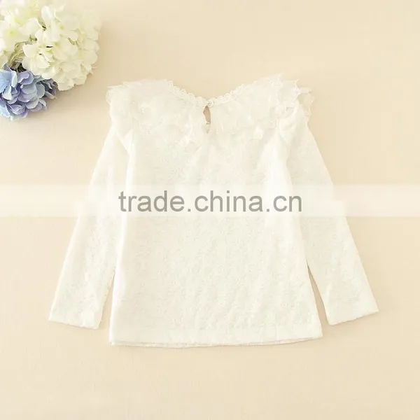 Good Quality Children Winter Cotton Clothes White Sweatshirts Girls Undershirts Wholesale Retail Trade Assurance photo-2