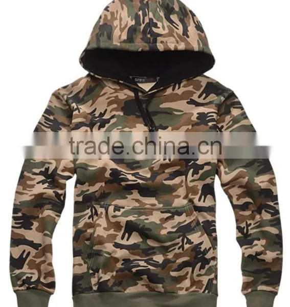 Camo Hoodie Pullover Autumn Sweatshirt