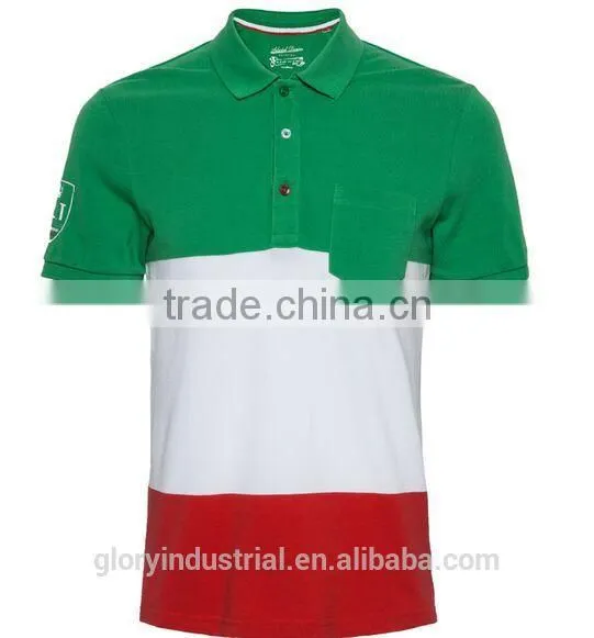 2015 Custom High Quality China Factory Polo Shirt Men Design photo-3