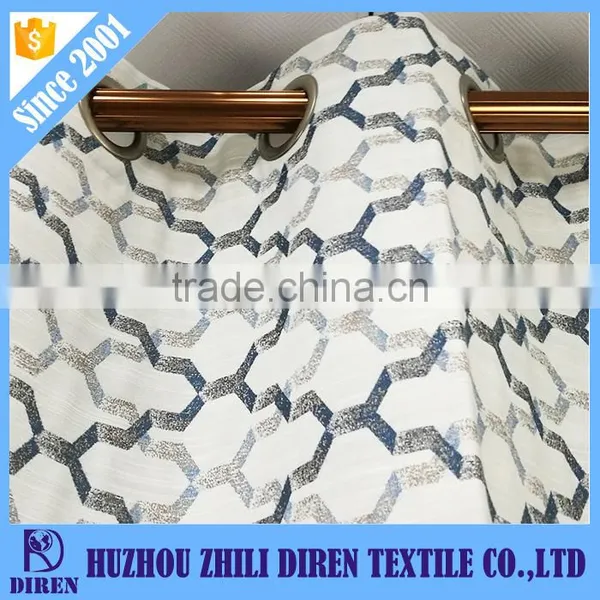 2017 Hot Sale Simple Design Half Shading Window Curtains for Living Room photo-2
