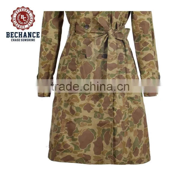 2017 Lady's New Fashion Camouflage Softshell Windproof Jacket for Spring Autumn Season photo-4