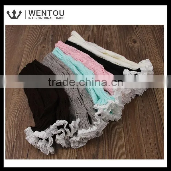 Wholesale Baby Lace Kint Leg Warmers photo-3