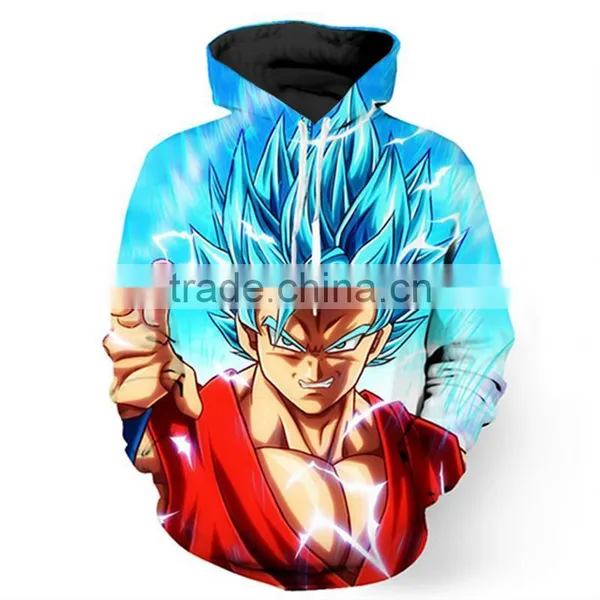 2017 Fashion-Plus Men's Hoodies Long Sleeve Printed 3D Contemplative Man Galaxy Sweatshirt M-6XL Plus Size photo-3