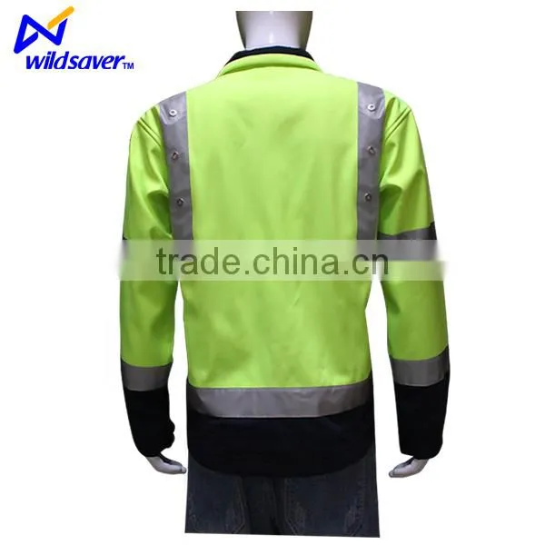 Winter Waterproof Polyester Cotton Reflective Safety Jacket for Mens photo-5