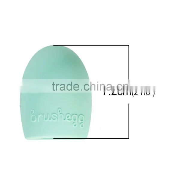 Cleaning Make up Washing Brush Silicone Glove Scrubber Cosmetic Foundation Powder Clean Tools New Pop Brush Egg photo-4