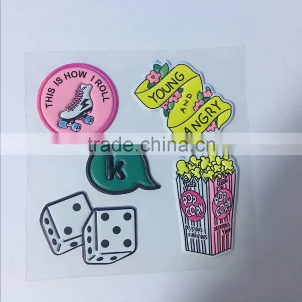 2016 New Bag Creation Cartoon Stickers Women Handbags Stickers Anyar Hindler Match Stylish Bag Parts Word Game Stickers photo-2