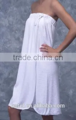 100% Cotton Bath Skirt,hotel White Bath Skirt,girls Sexy Bath Skirt photo-3