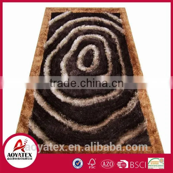 3D Multi Strucure Rug Shaggy Carpet/rug Chinese Knot Shaggy Carpet/rug photo-2