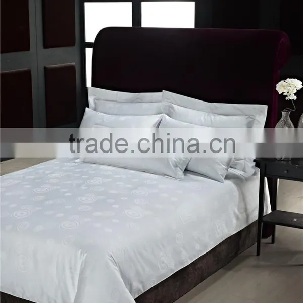 High-star Hotel Jacquard Bed Sheet, Pillow Case, Duvet Cover Bedding Set photo-3