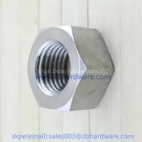Profession Customized DIN934 Hex Nut for Railway Fastening photo-2