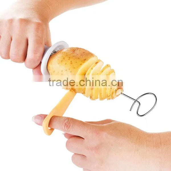 2017 New Kitchen Tools Twister Tornado Spiral Potato Cutter photo-3