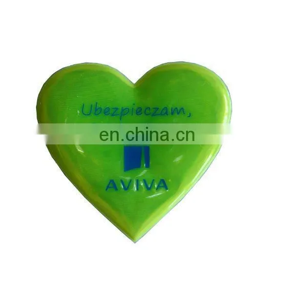 reflective Heart type sticker meeting EN471, ANSI/ISEA 107-2010