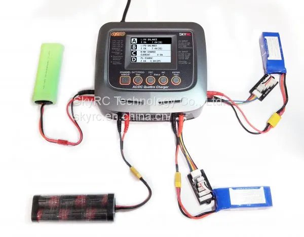SkyRC Quattro Q200 AC/DC Battery Balance Charger photo-4