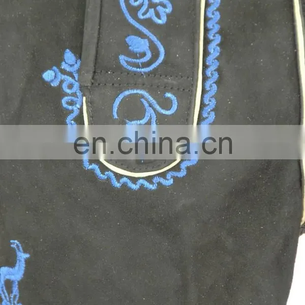 Lederhosen Shorts Suede Leather Lederhosen for Bavarian (Bavarian Party Dress) photo-5