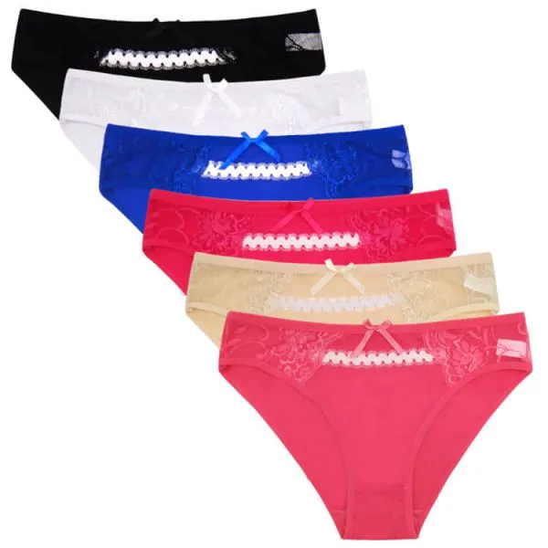 Yun Meng Ni Sexy Underwear Front Transparent Lace Girls Briefs Very Sexy Girls Preteen Panty Lingerie photo-4